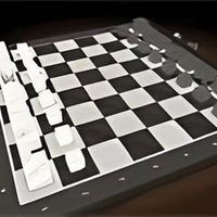 3D Hartwig Chess Set