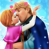 Anna and Kristoff Kiss