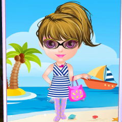 Baby Halen Beach Dress Up