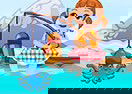 Baby Seven Fishing Time