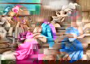 Barbie and Elsa Pregnant Sauna