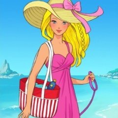Juegos de Vestir a Barbie en la Playa - Juega gratis online en  