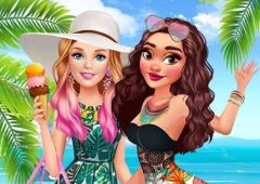 juegos de vestir a elsa ya barbie