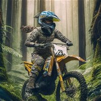 Bike Trial Extreme Forest
