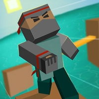 Blocky Parkour Ninja