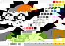 Clarence Funny Eyes Coloring