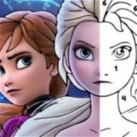 Color By Number With Frozen II