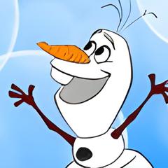 Colorear a Olaf