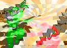 Colorear a Power Rangers en acción