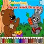 Coloring Bear and Bunny