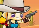 Cowgirl Shoot Zombies