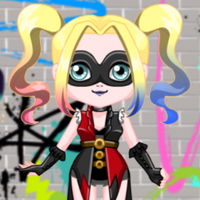 Cute Harley Quinn Dress Up