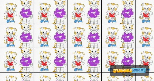 Daniel Tiger Coloring Juega Gratis Online En Juegosarea Com