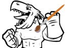 Dinosaur Warrior Coloring