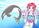 Dolphin Swimming Dress Up