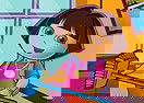 Dora Living Room Cleaning