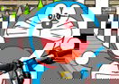 Doraemon on Scooter