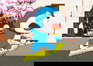 Doraemon Skateboarding