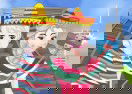 Elsa and Jack Selfie in Mexico