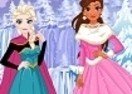 Elsa and Moana's Winter Vacation