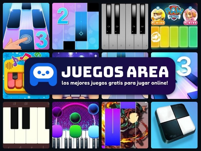 Leer Perforación candidato Juegos de Piano - Juega gratis online en JuegosArea.com