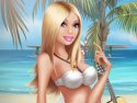 Juegos de Vestir a Barbie en la Playa