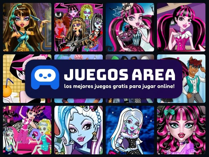 ventajoso Microordenador bueno Juegos de Monster High - Juega gratis online en JuegosArea.com
