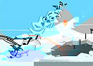 Frozen Olaf Fishing Time