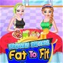 Frozen Sisters Fat to Fit Day