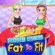 Frozen Sisters Fat to Fit Day