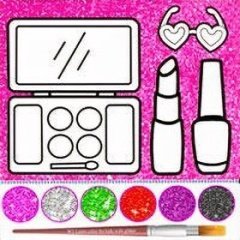 Glitter Beauty Coloring and Drawing - Juega gratis online en 