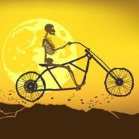 Halloween Wheelie Biker