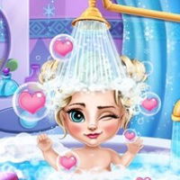 Ice Queen Baby Bath