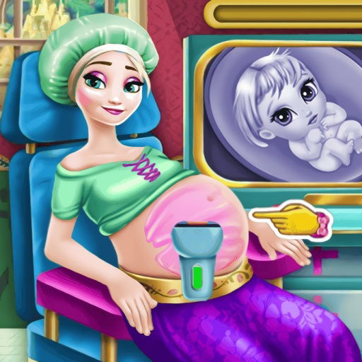 Jogo Ice Queen Pregnant Check-Up