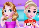 Little Girls Kitchen Time