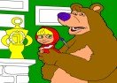 Masha and The Bear Online Coloring