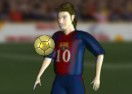 Messi and his 4 Ballon d'Ors
