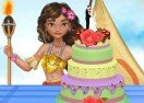 Moana Wedding Cake