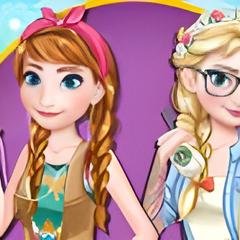 Modern Frozen Sisters - Juega gratis online en 