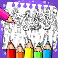 Monster High Coloring Book