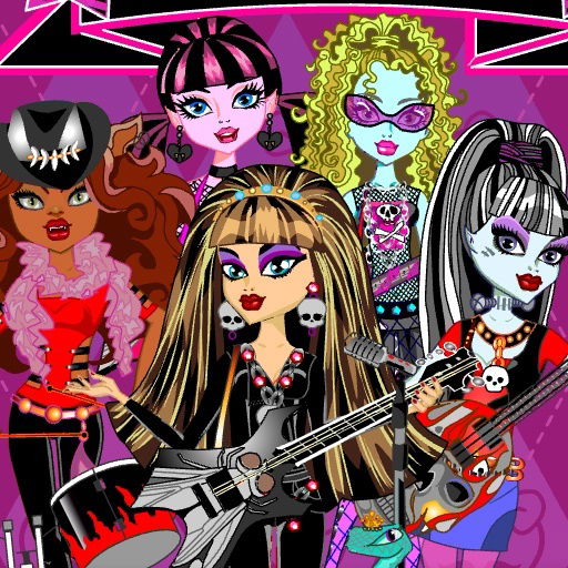 Monster high rock band new arrivals