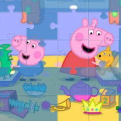 Peppa Pig Jigsaw Juega Gratis Online En Juegosarea Com