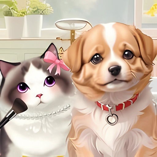 Juegos fashion de bañar perros y gatos