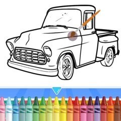 Pick Up Truck Coloring
