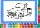 Pick Up Truck Coloring