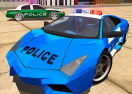 Police Chase Real Cop Driver