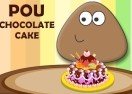 Pou Chocolate Cake