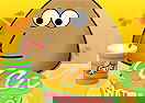 Pou Cooking Hotdog