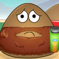 Pou Shave Time