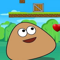 Pou Slide Game